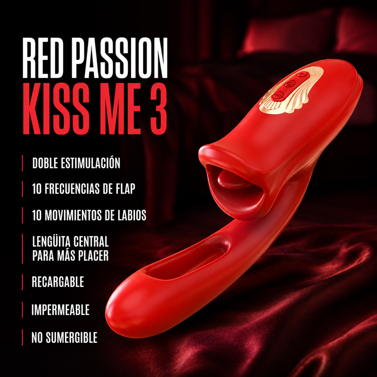 Red Passion Kiss Me 3