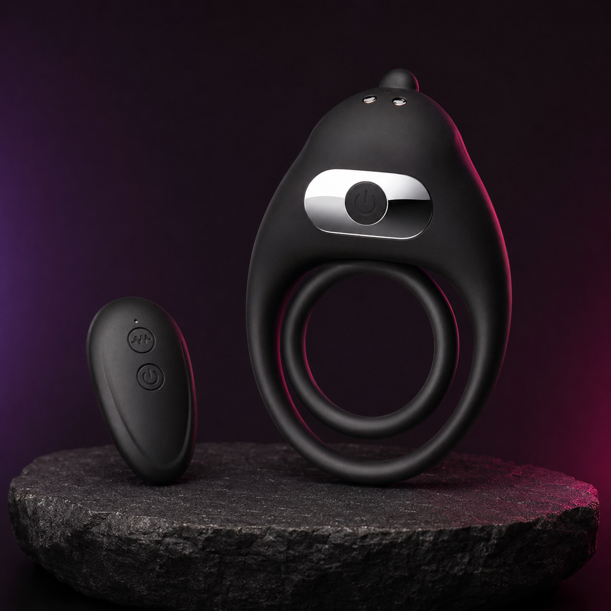 Stronix Anillo Vibrador con Control Remoto USB