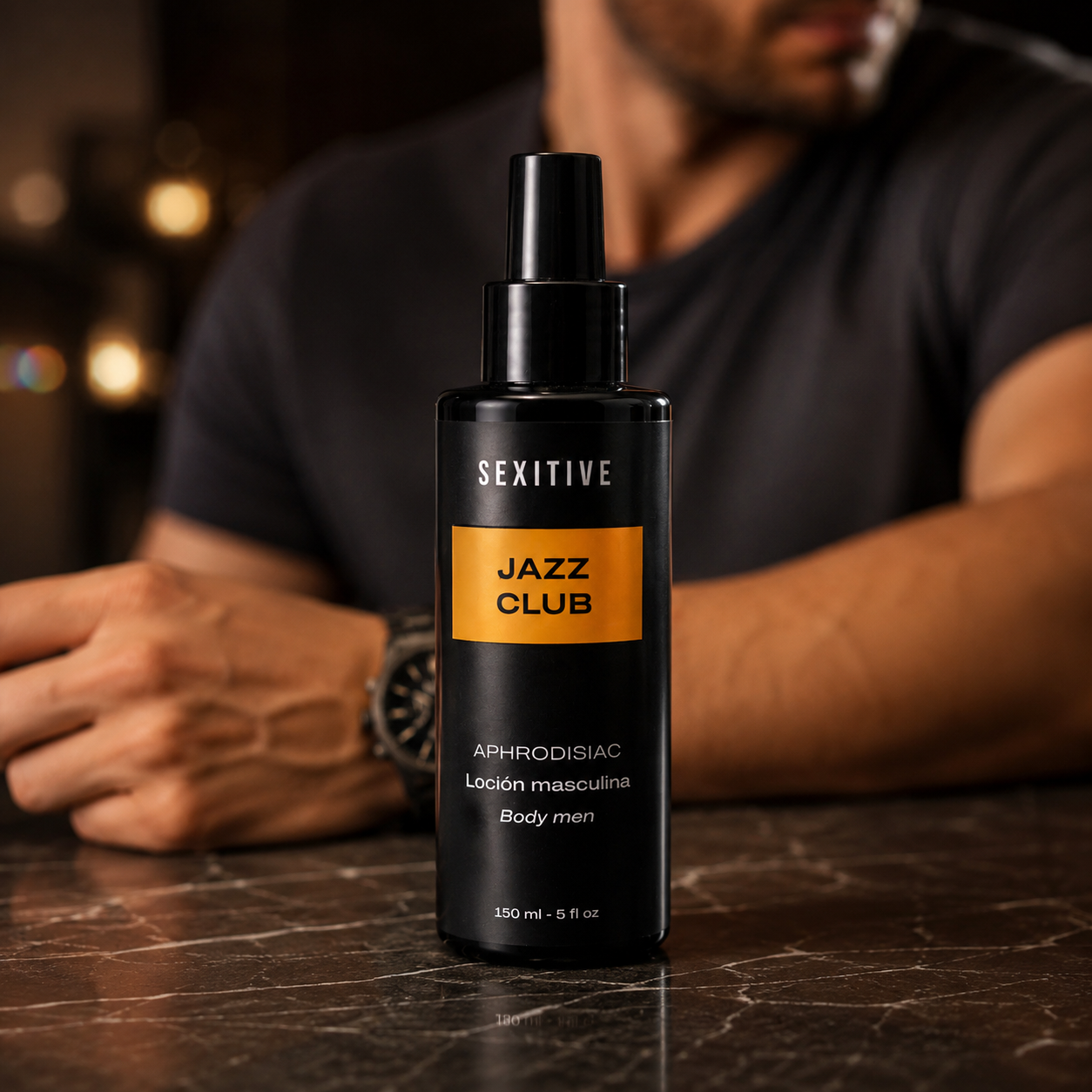 Loción Masculina Aphrodisiac Jazz Club – 150ml
