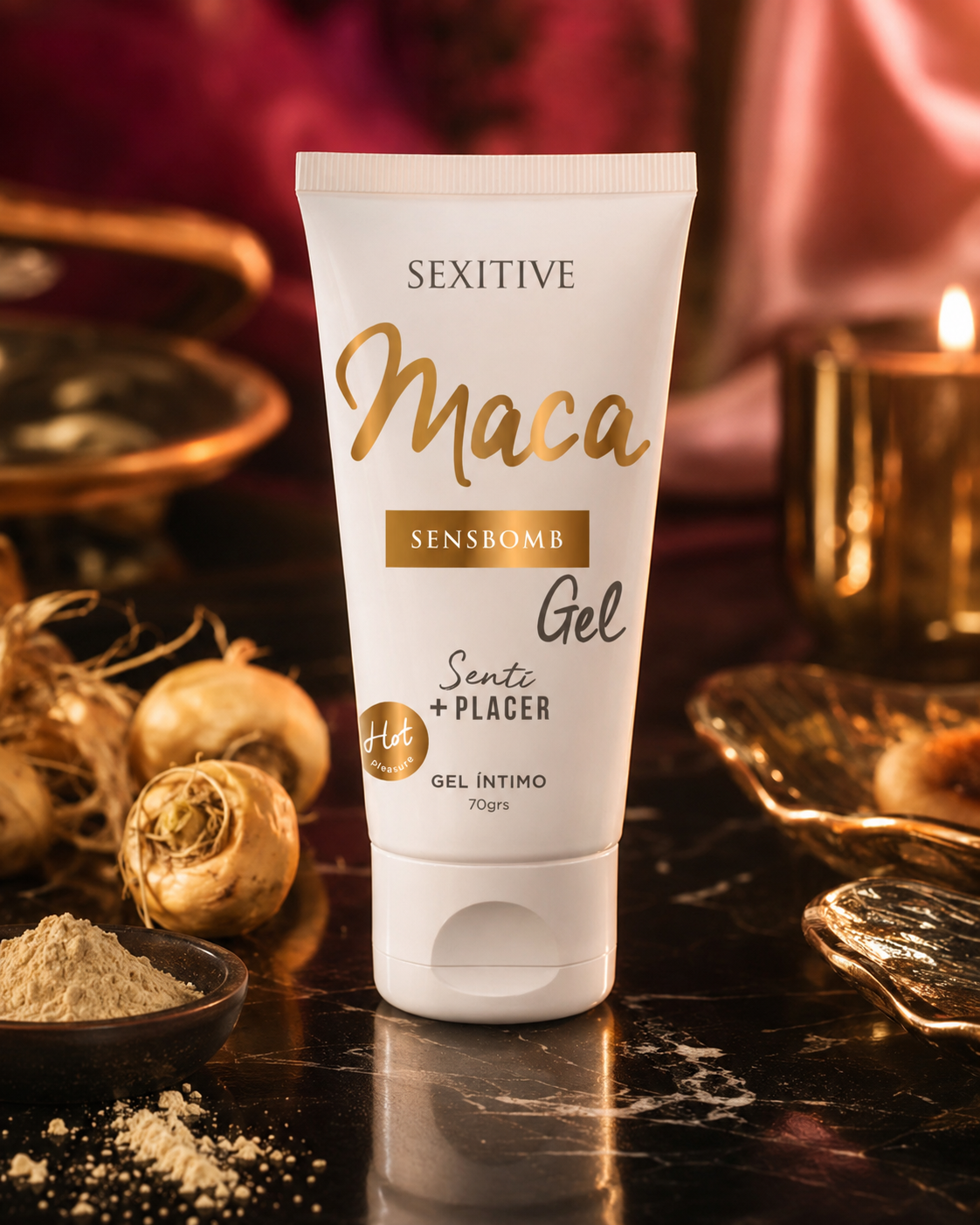 Gel Intimo Sens Bomb Maca - Base acuosa