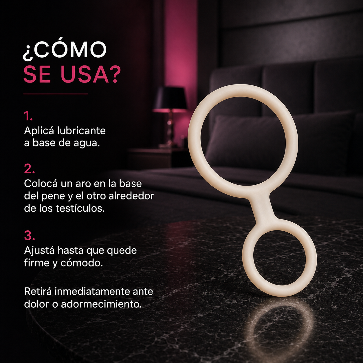 Glow Dos – Anillo Doble Luminiscente