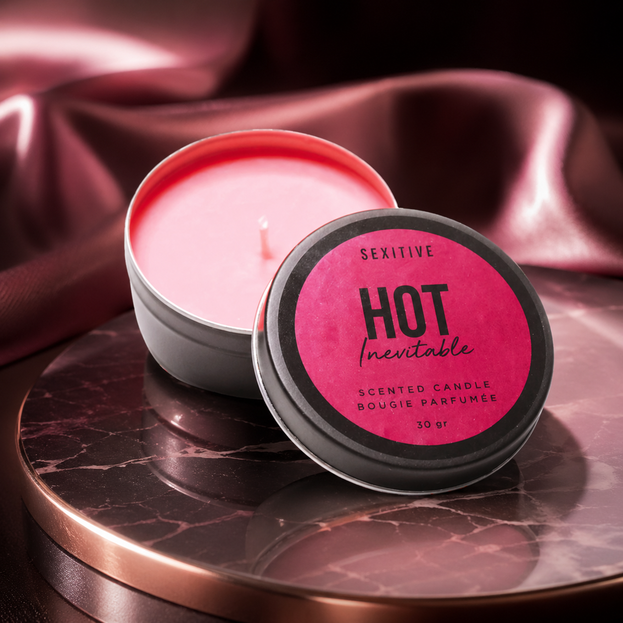Massage Candle Hot Inevitable - 30 grs