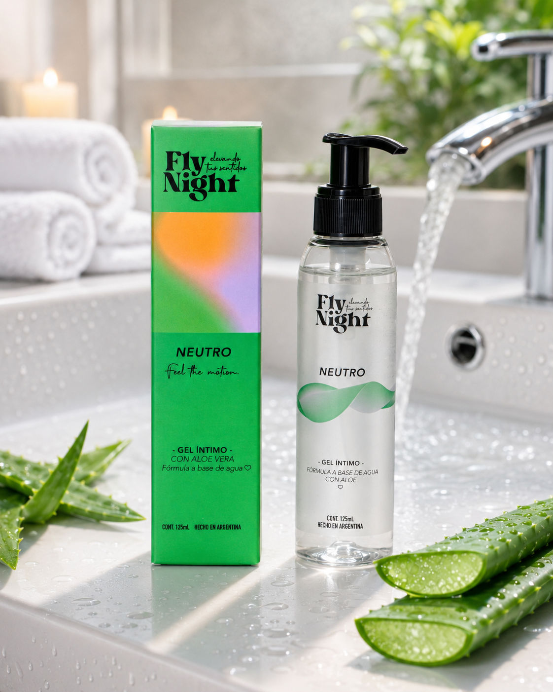 Fly Night - Neutro con Aloe Vera - 125ml