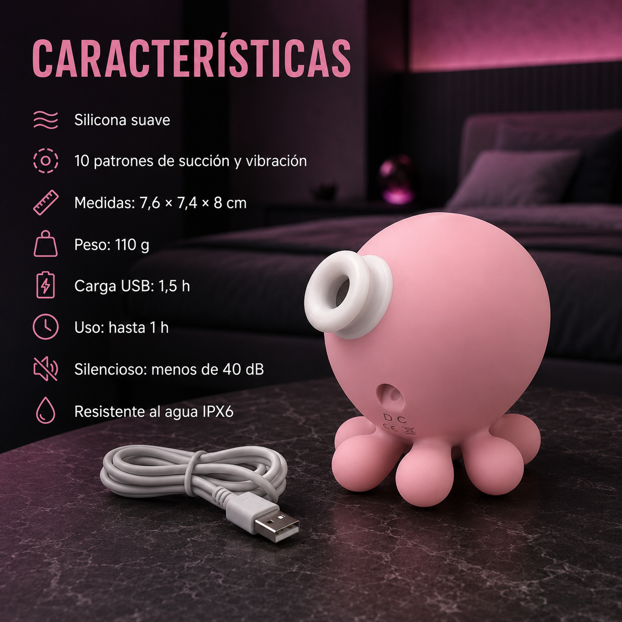 OctoFun Suction AirPulse - USB