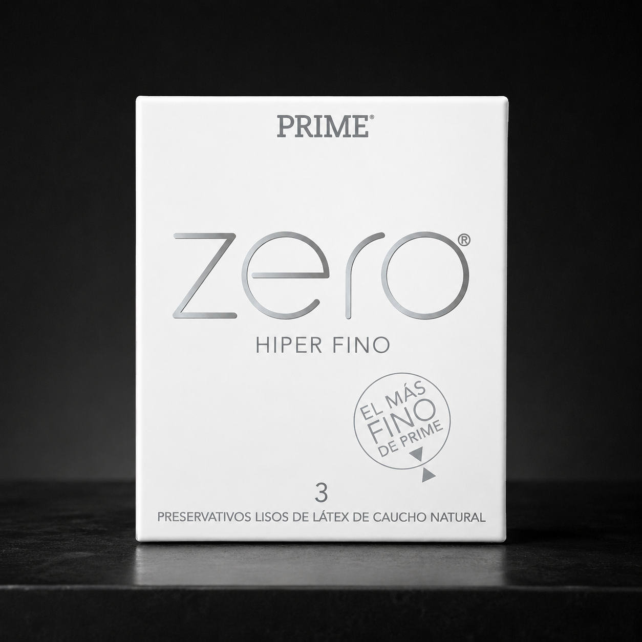 Preservativos Prime ZERO - Caja x3