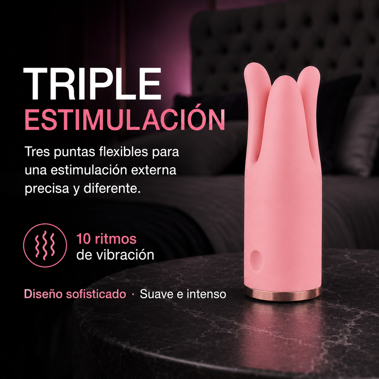Mía – Estimulador Triple Punta