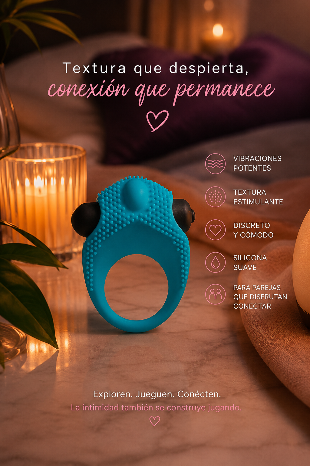 Cock Ring 1 - Pilas (inlcuidas)
