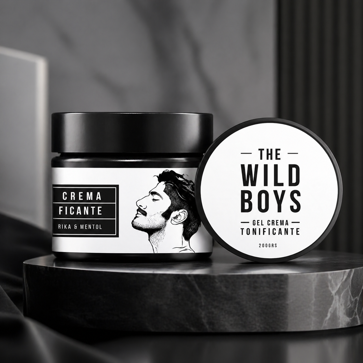 Gel crema Tonificante The Wild Boys con Paprika & Mentol