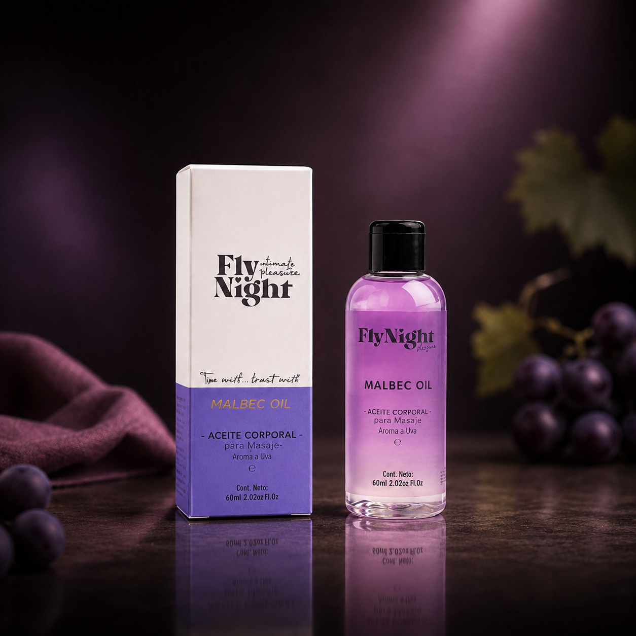 Aceite para masajes - Aroma a Uva
