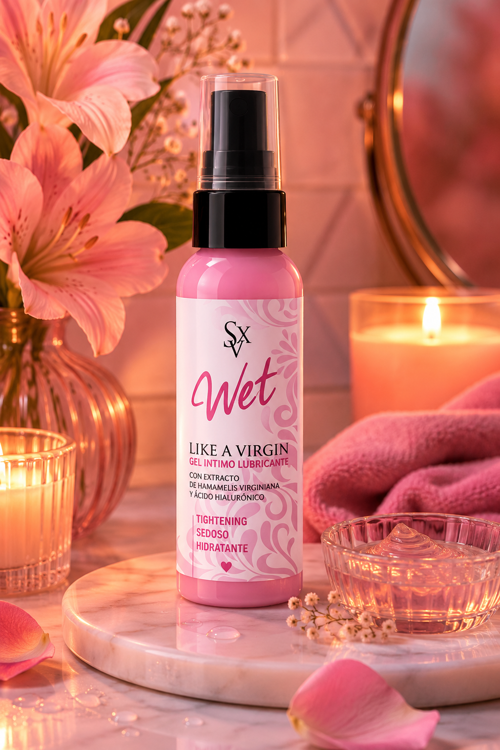 Wet Gel Lubricante Like a Virgin - Base acuosa