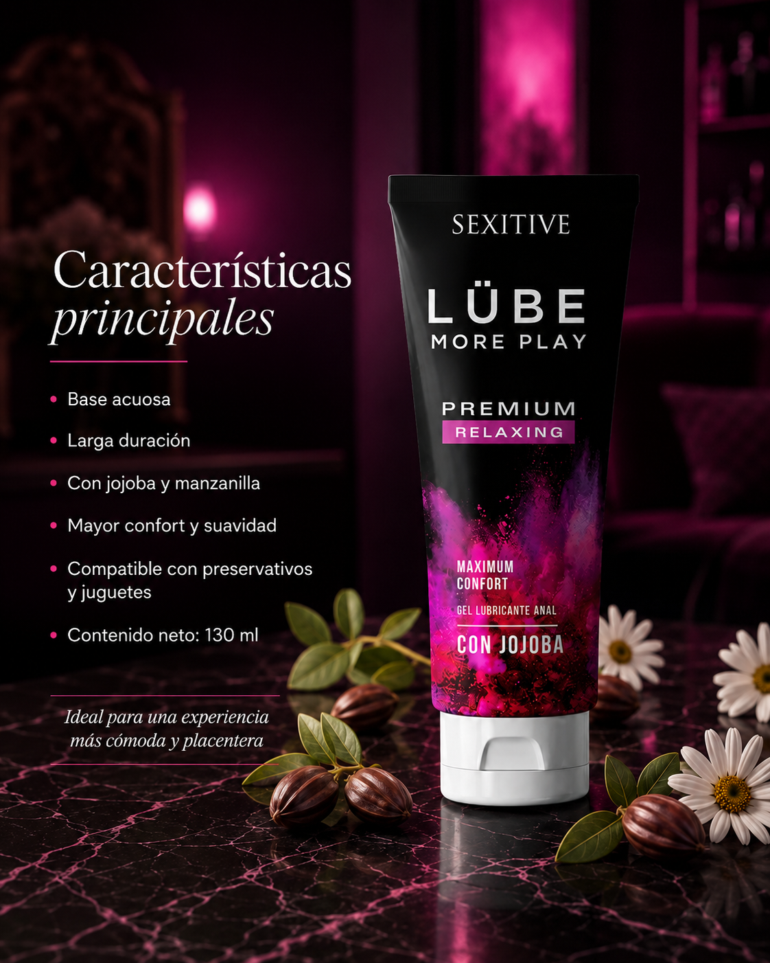 Lube Relaxing - Gel anal - Base acuosa