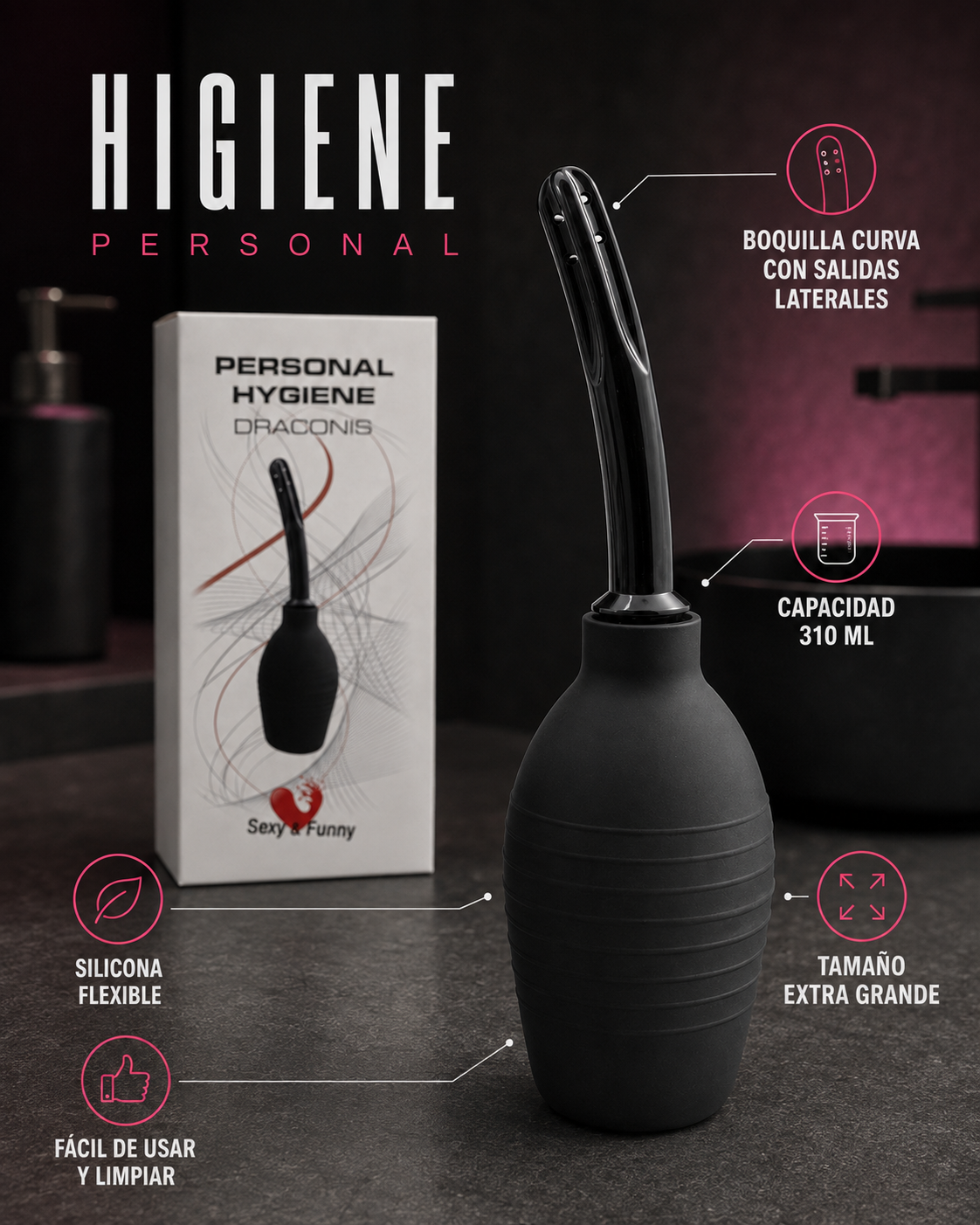 Ducha anal 310ml