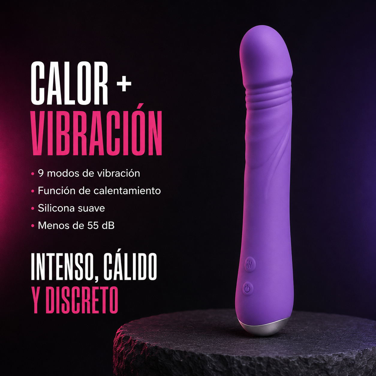 Ignite Vibrador con Calentamiento – 9 Modos