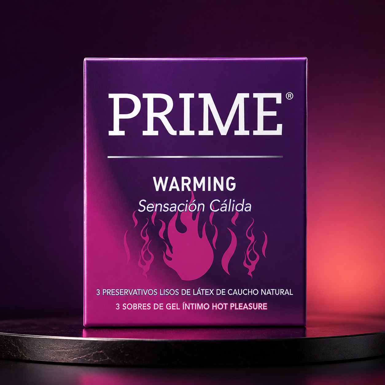 Preservativos Prime WARMING - Caja x3