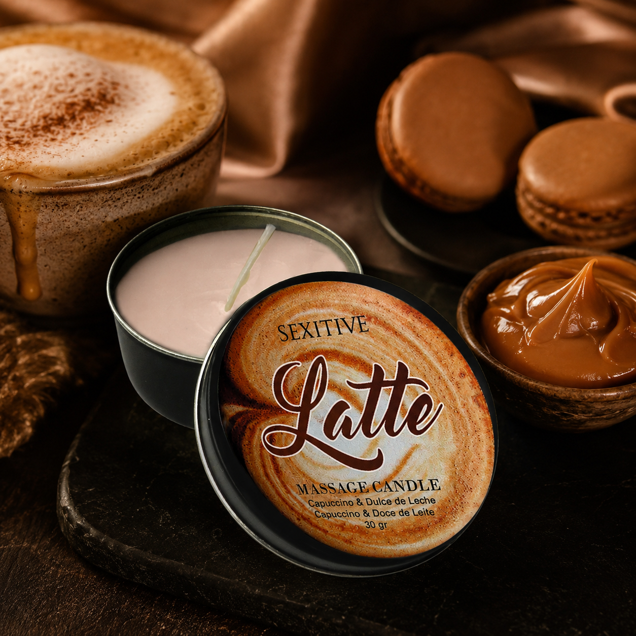 Massage Candle - Capuccino Latte