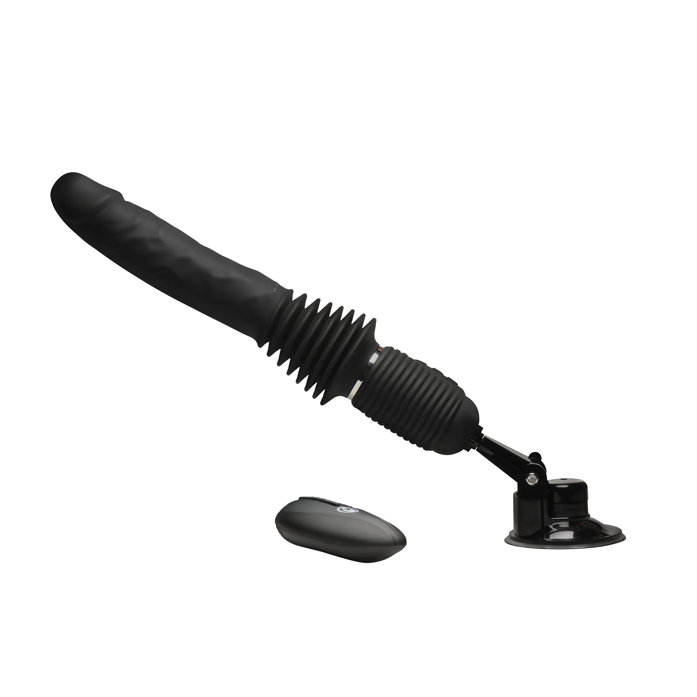 Dildo vibrador y de empuje de silicona Ultimate Power Pounder con control remoto