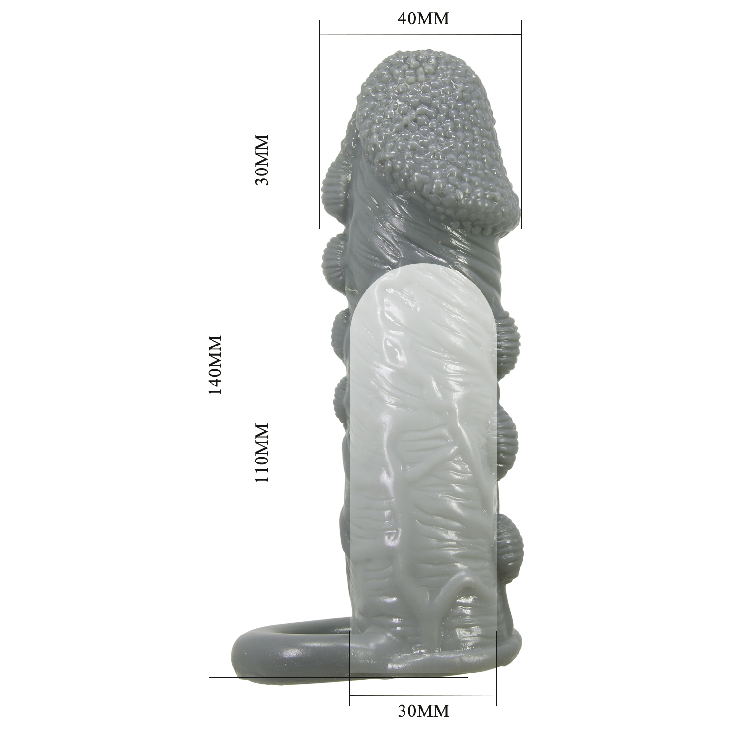 Funda Penis Sleeve - 4cm de extensión