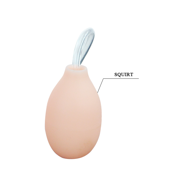 Dildo eyaculador con bombita manual 20 x 4