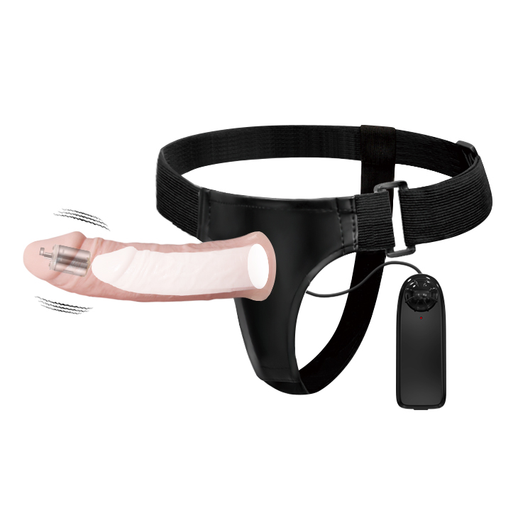 Funda rígida con arnés y vibración regulable - BW-022050