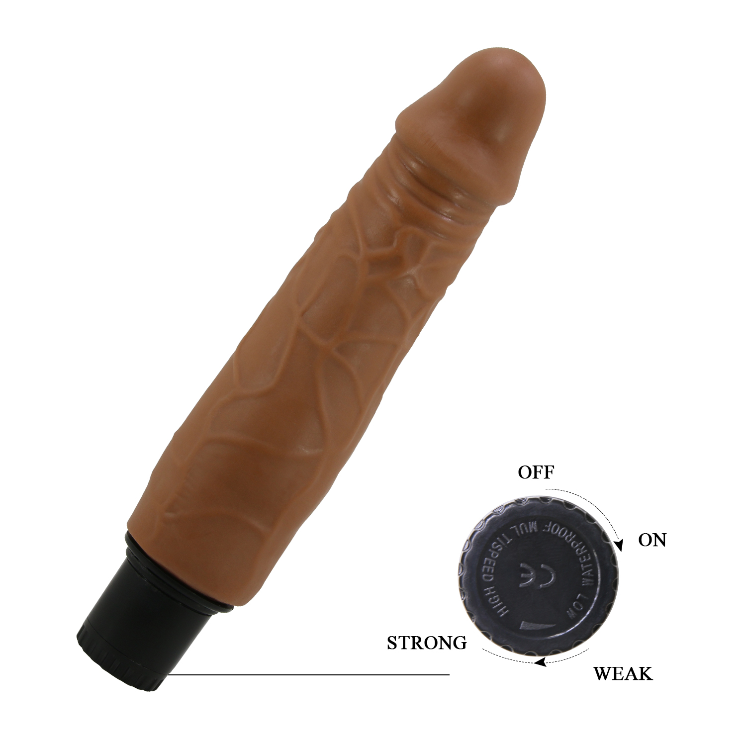 Vibrador Pellizcable Alfredo 17 x 4cm - Pilas