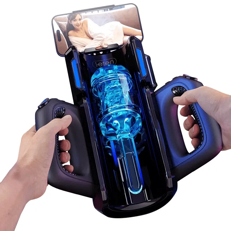 Leten Thrusting Pro - Masturabdor Automatico con soporte para celular USB