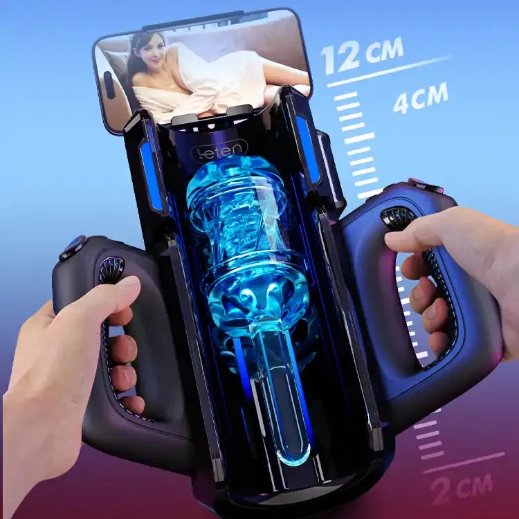 Leten Thrusting Pro - Masturabdor Automatico con soporte para celular USB