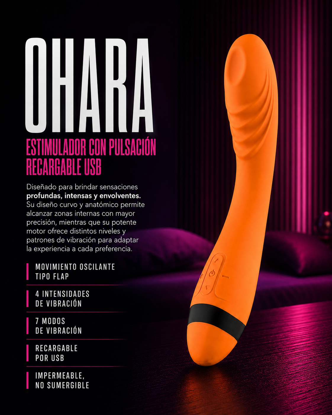 Ohara Estimulador con pulsación - USB