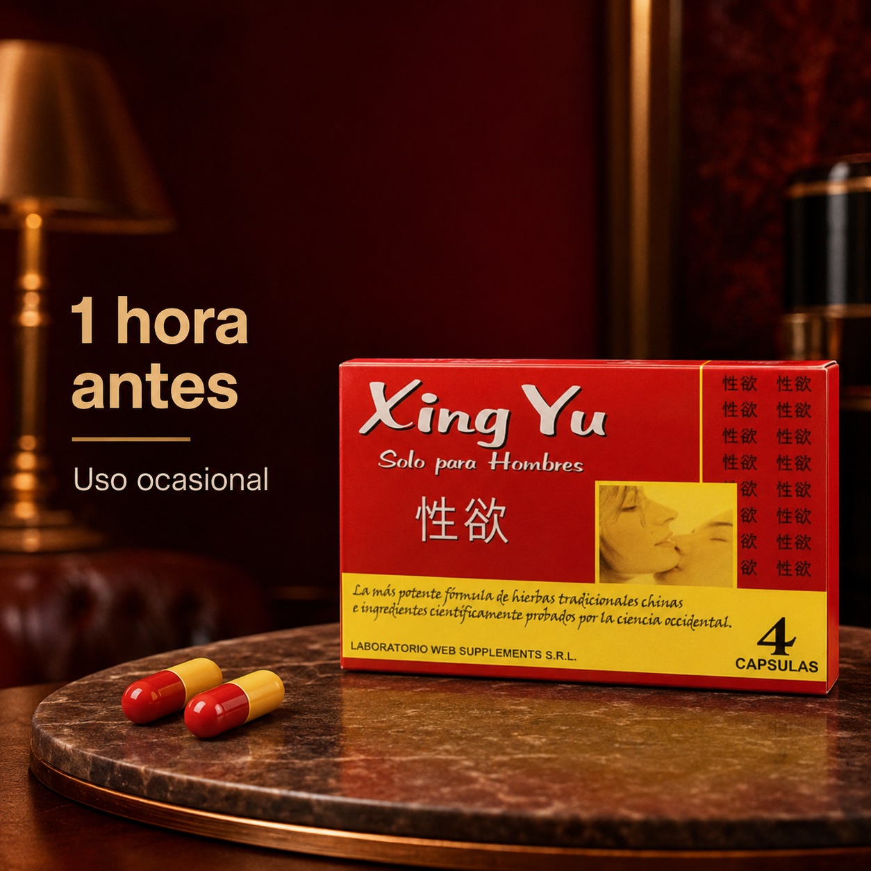 Xing Yu – Vigorizante Masculino 🔥