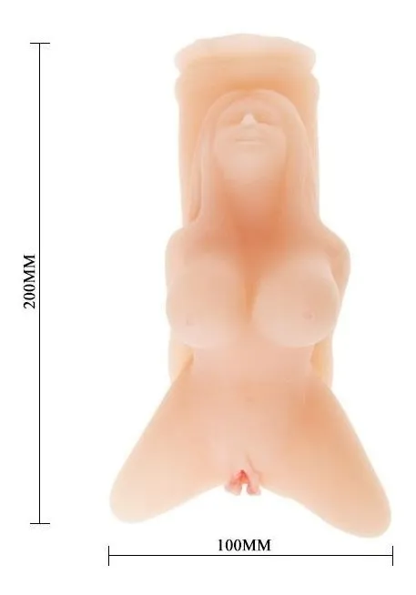 Masturbador con vibración y voz - Pilas