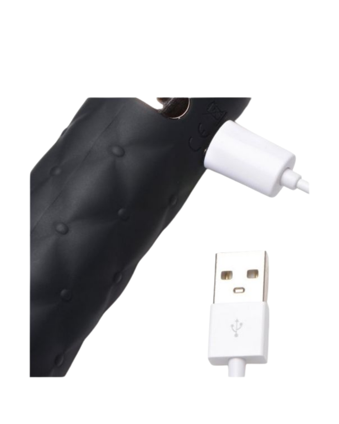 Vibrador Látigo Recargable con Flecos – Estimulación y Juego en Uno