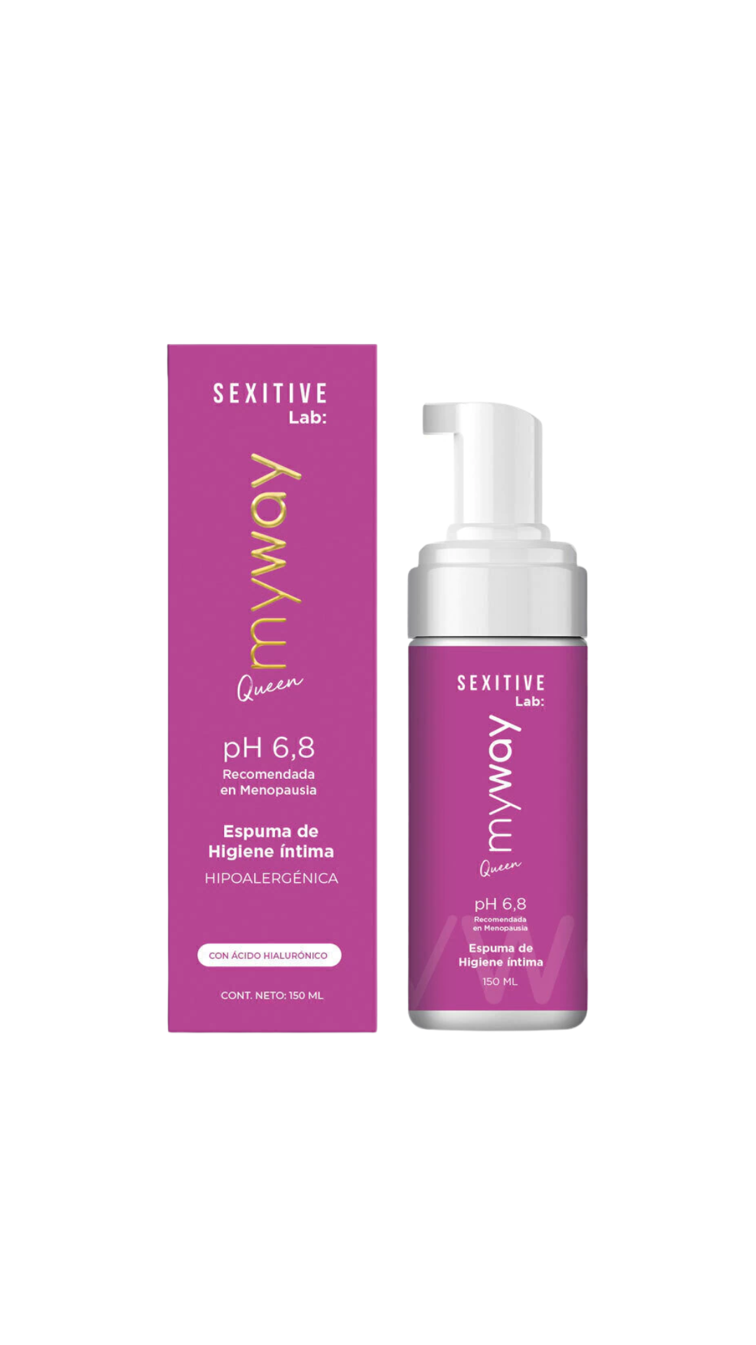 My Way Queen - Espuma de higiene Íntima pH 6,8