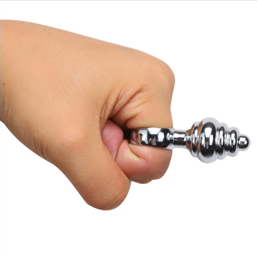 Anillo Plug Anal Hard Steel Metálico