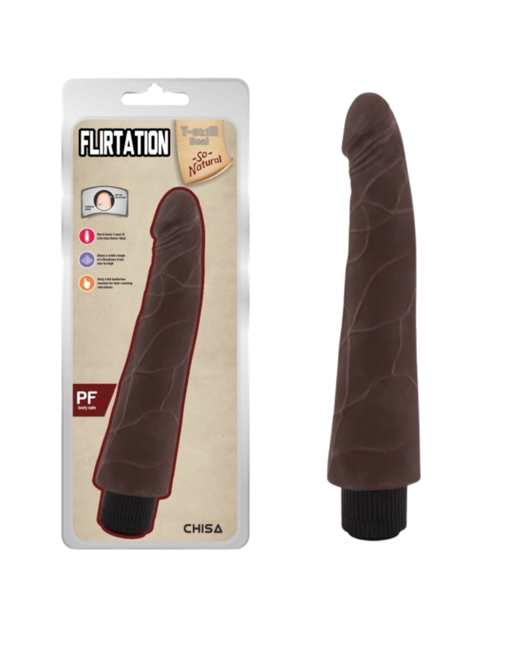 Greedy Guy – Vibrador Realista Morocho Multi-Speed 20cm x 3.5cm