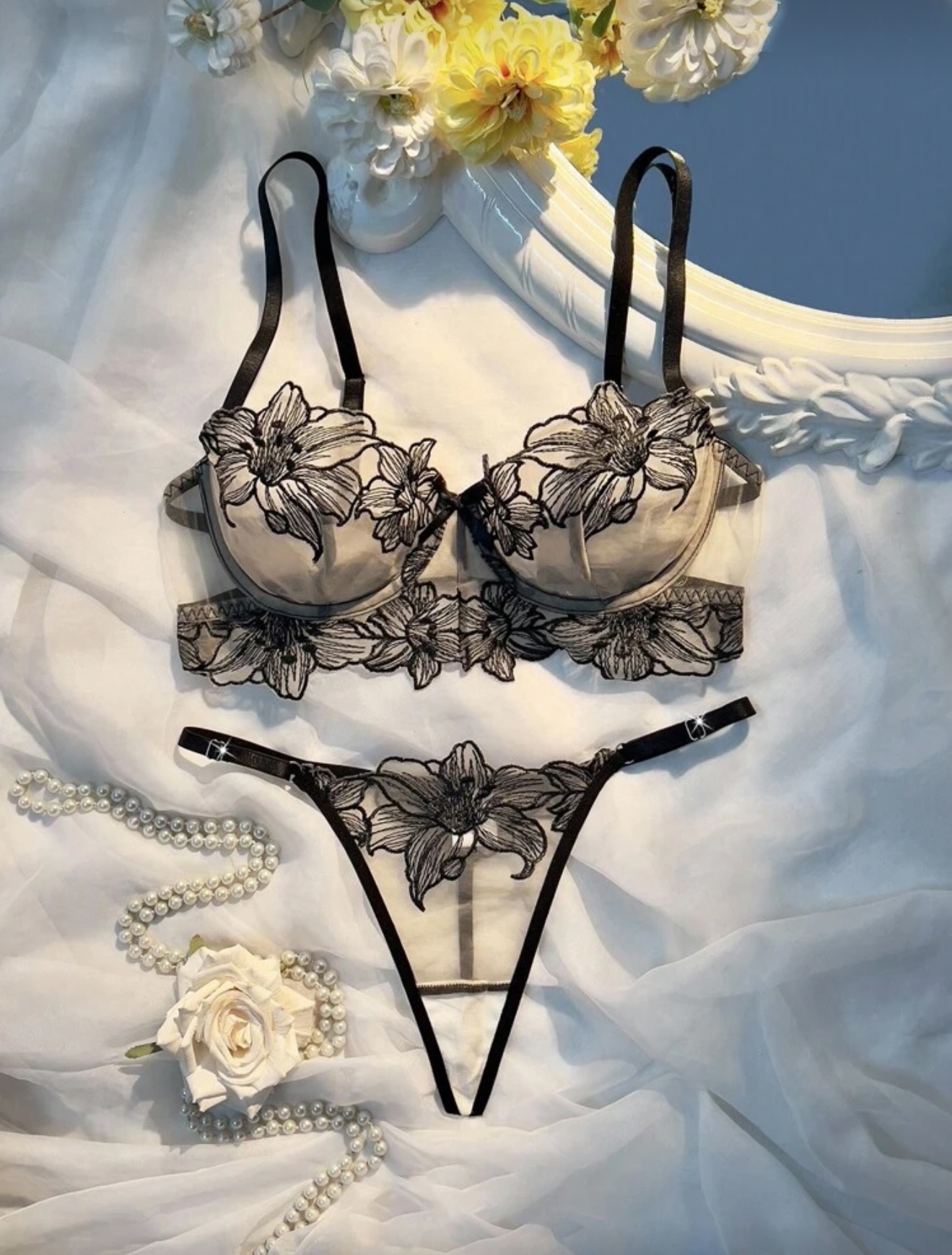 Conjunto Midnight Bloom