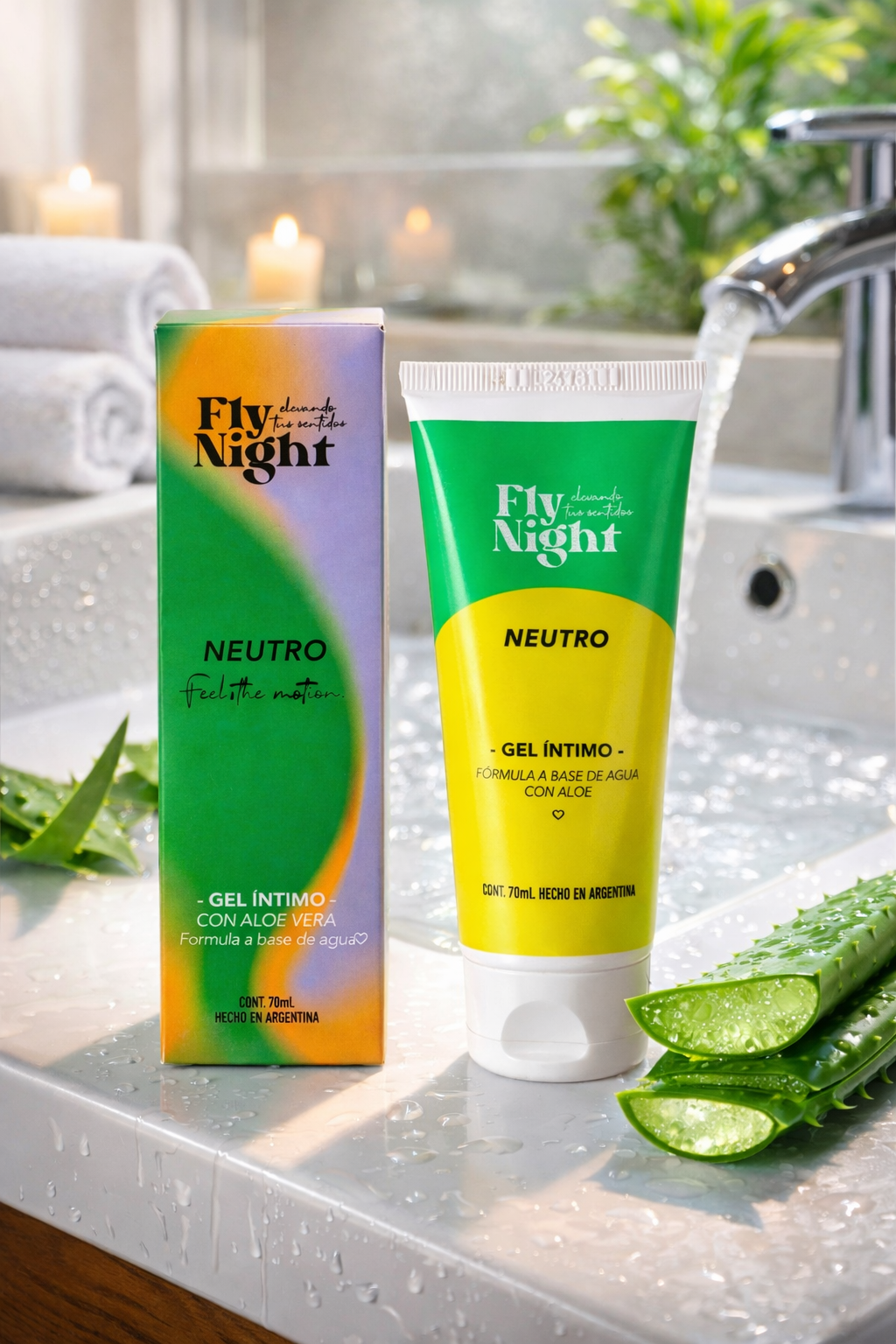 Fly Night - Neutro con Aloe Vera - 70ml
