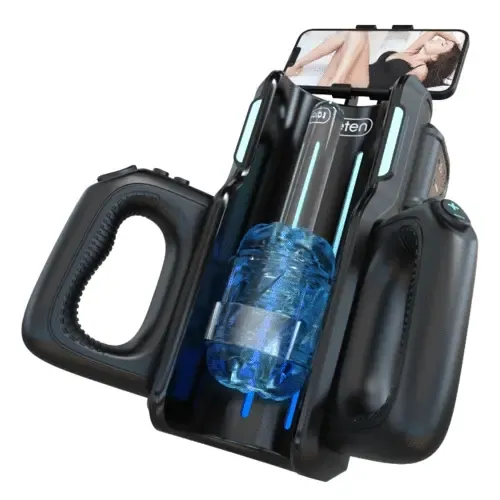 Leten Thrusting Pro - Masturabdor Automatico con soporte para celular USB