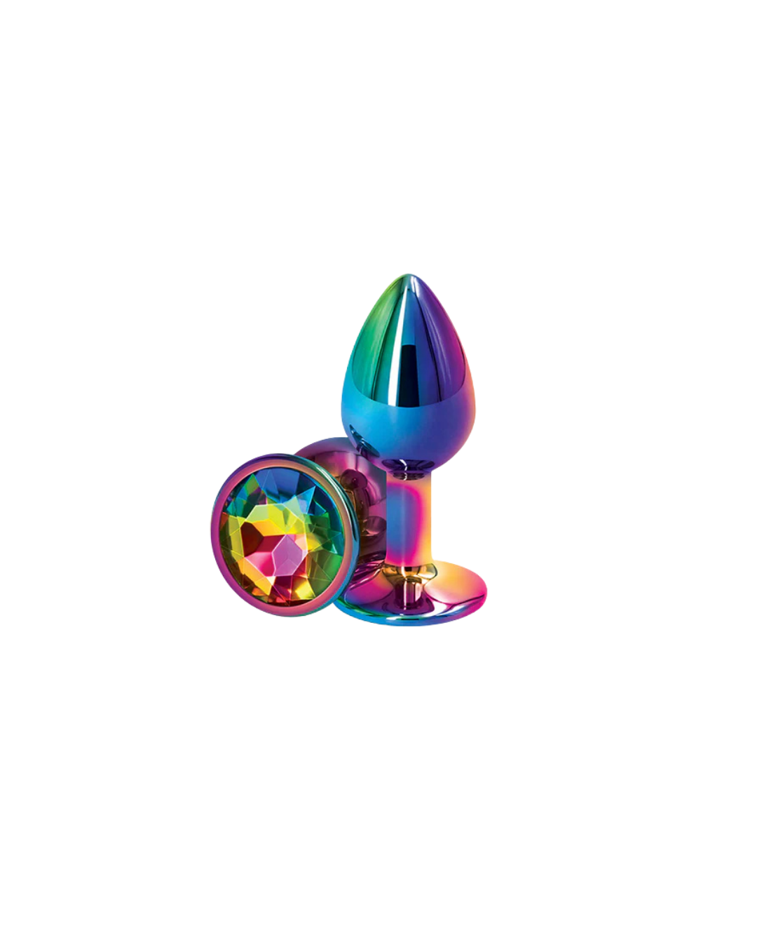 Plug metalico Tornasolado - Talle S