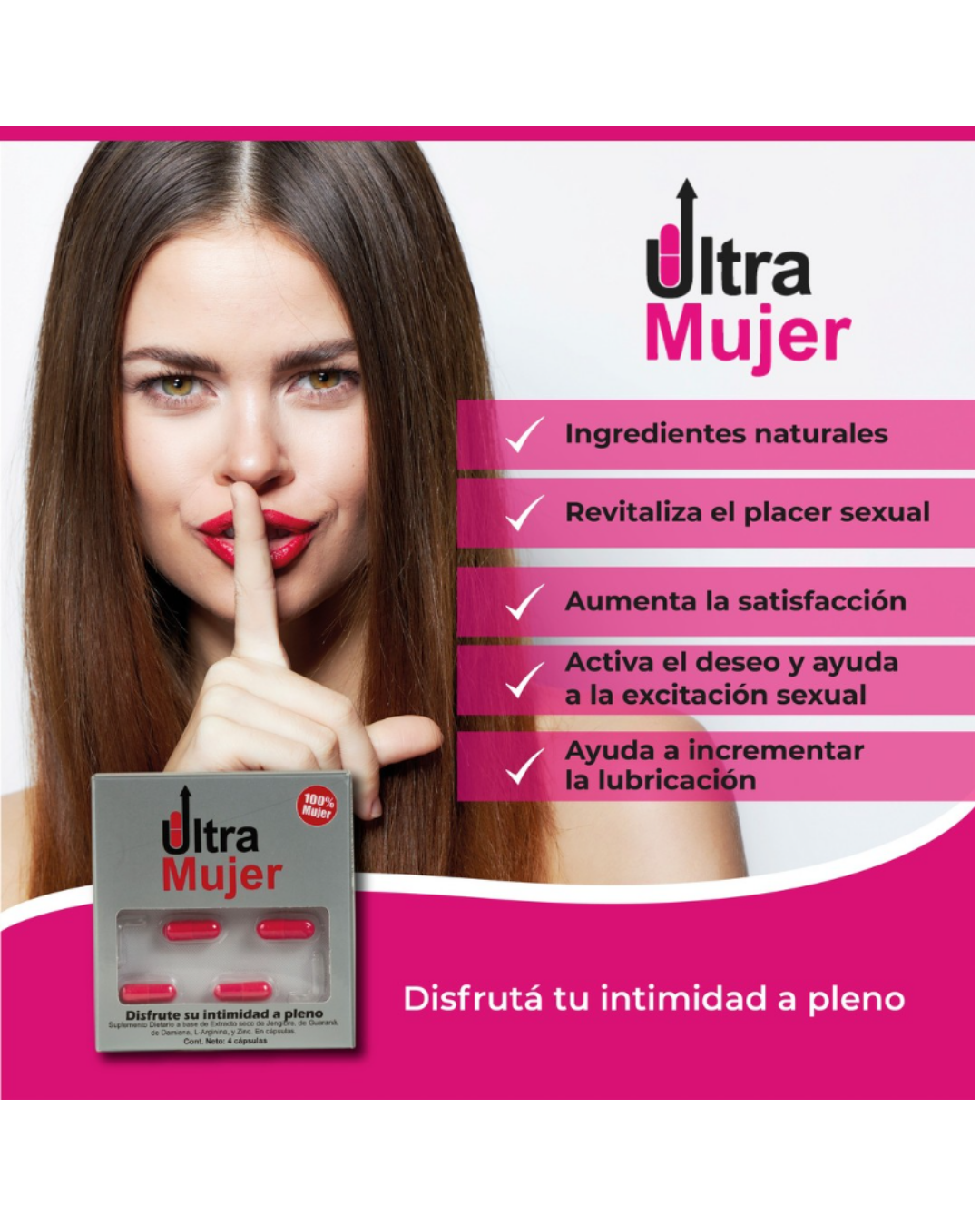 Ultra Mujer 4 capsulas