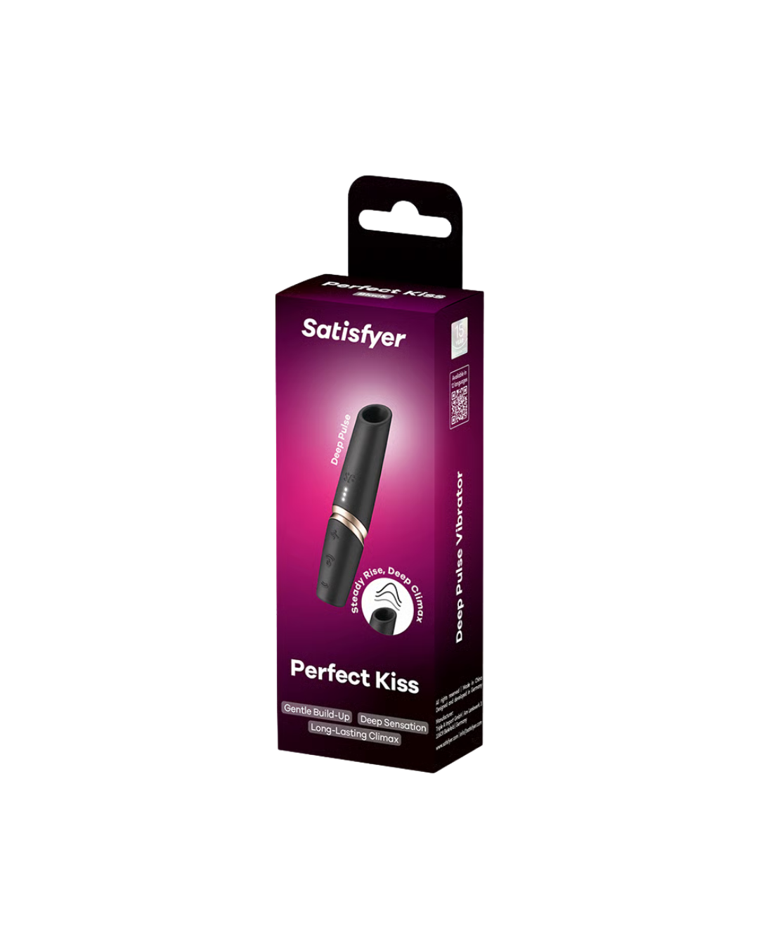 Satisfyer Secret Kiss - Negro USB