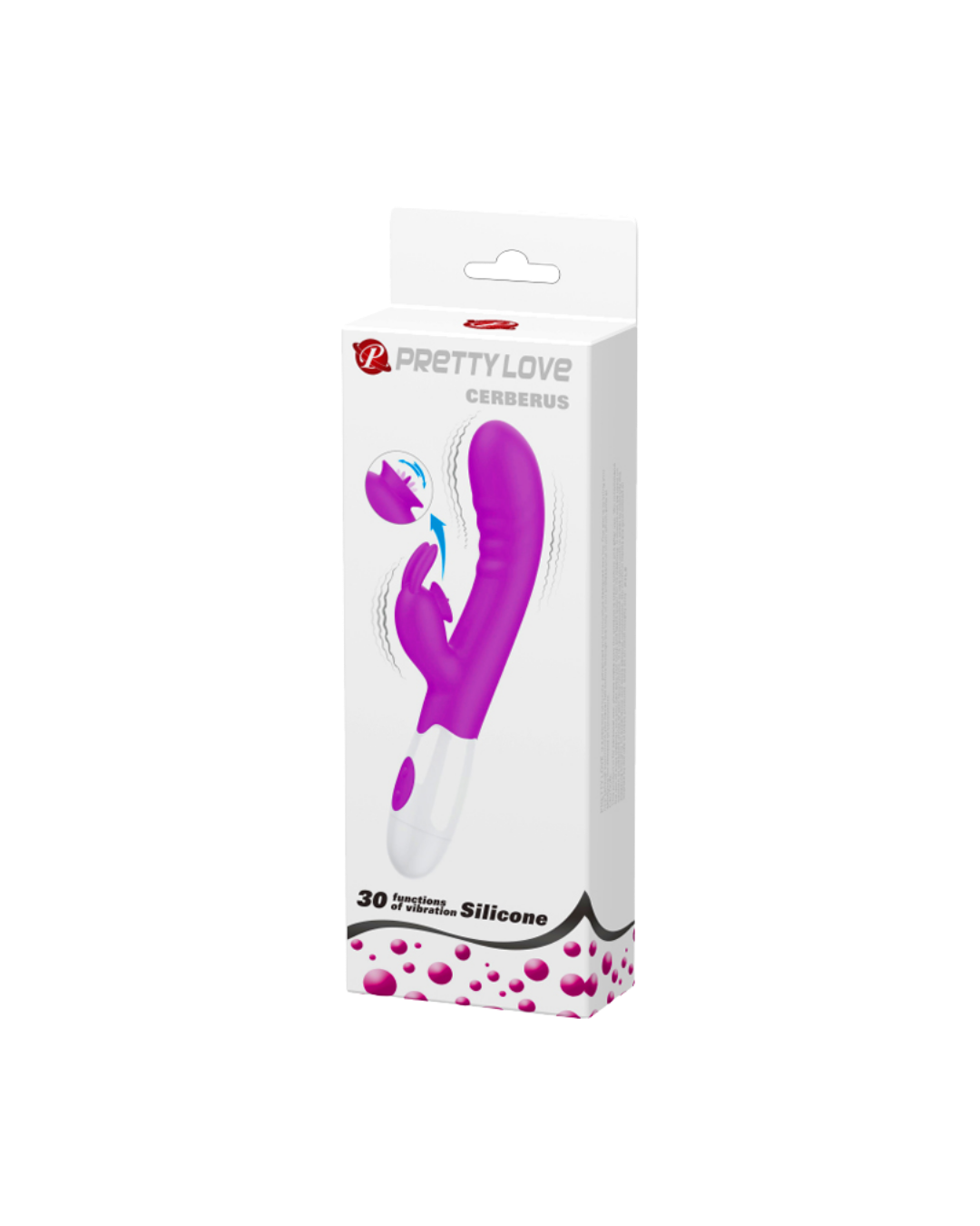 Pretty Love Cerberus – Vibrador Rabbit de Silicona - Pilas