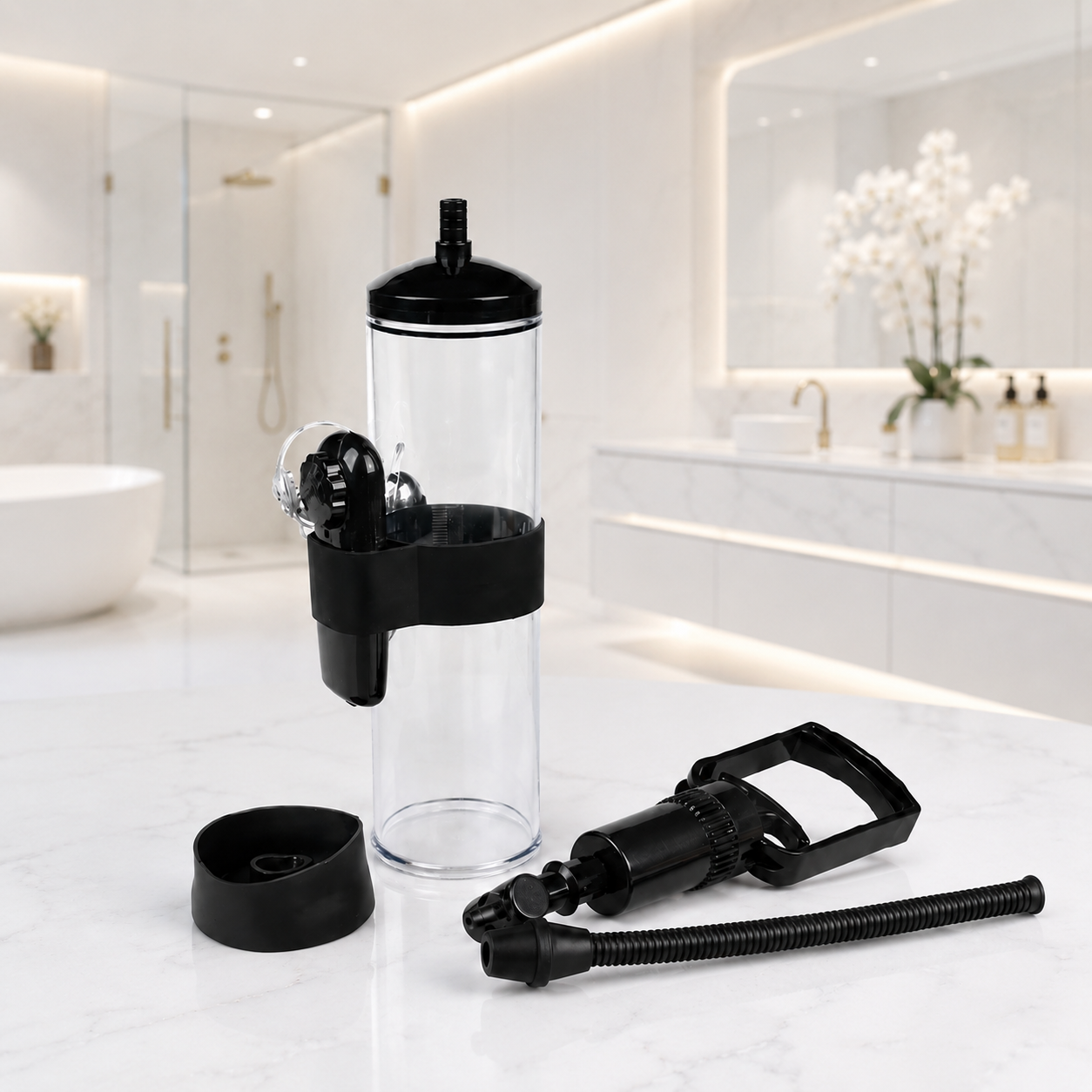 Penis Pump 2 – Bomba de Vacío Manual con Estimulación Vibratoria