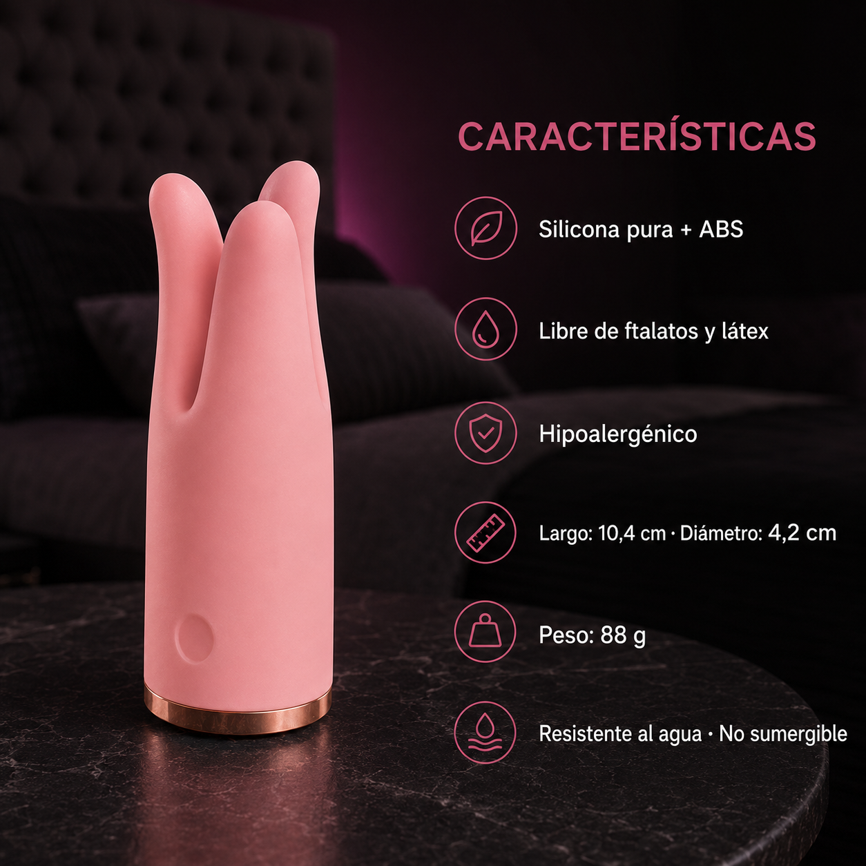Mía – Estimulador Triple Punta