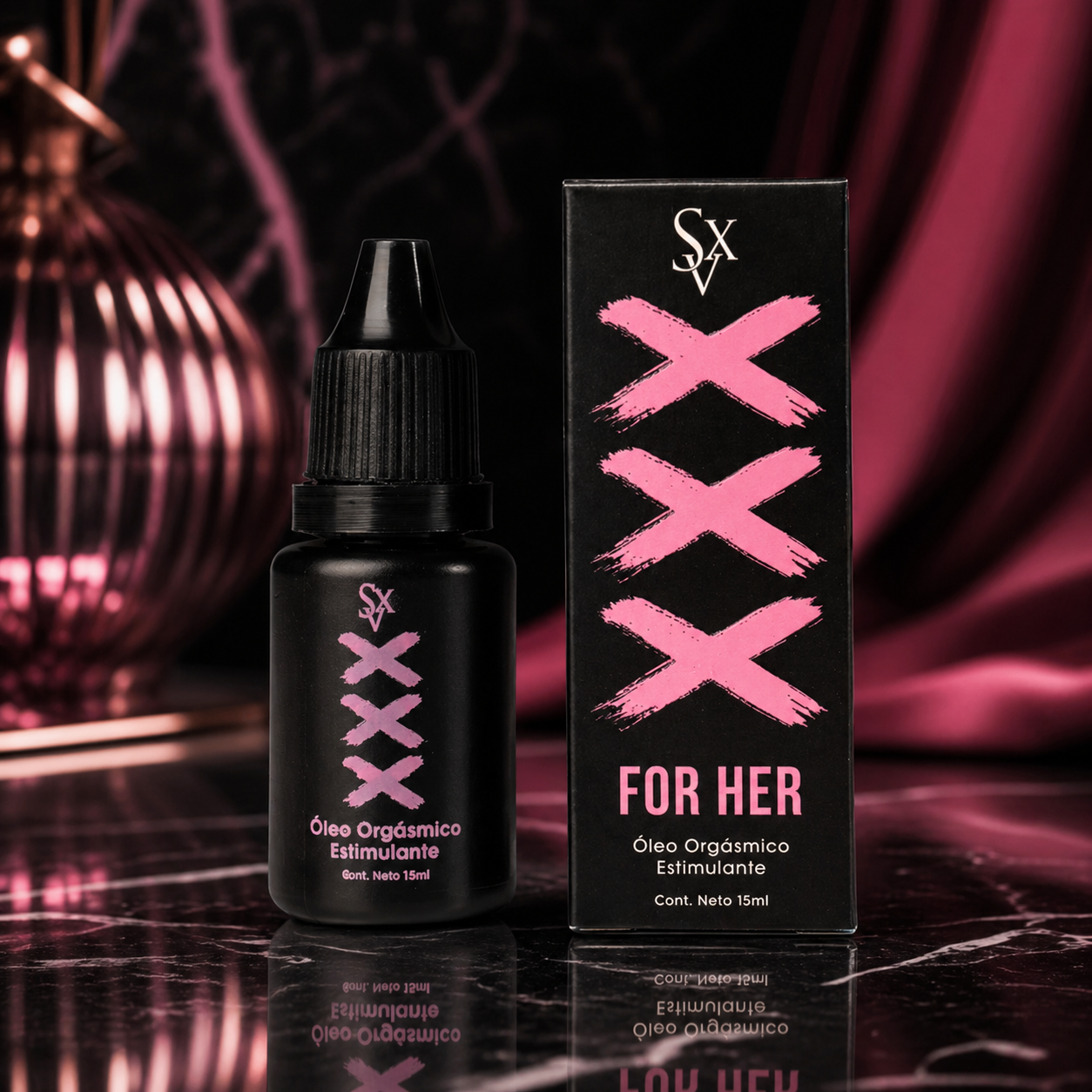 XXX For Her - Óleo orgásmico estimulante