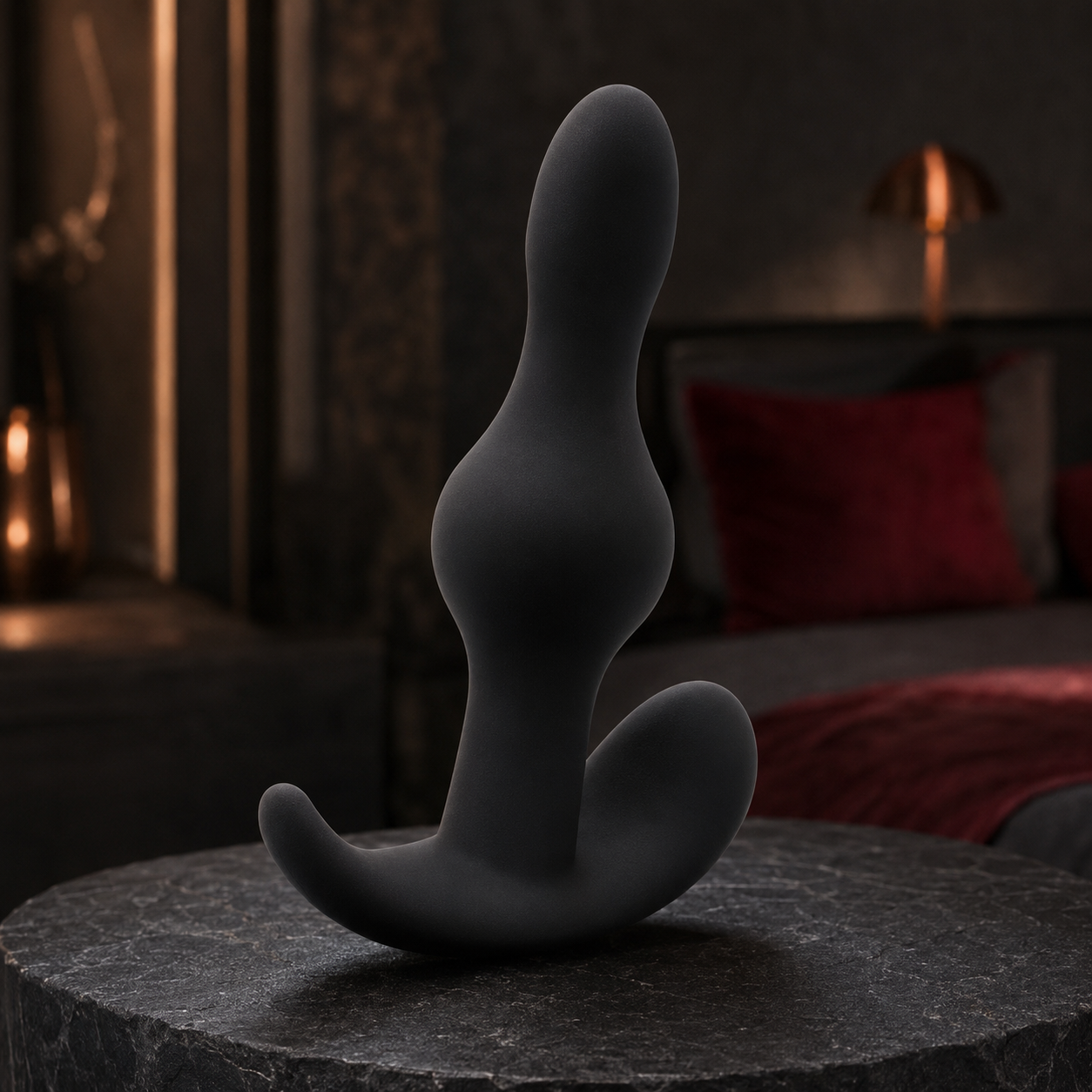 Plug Anal de Silicona escalonado