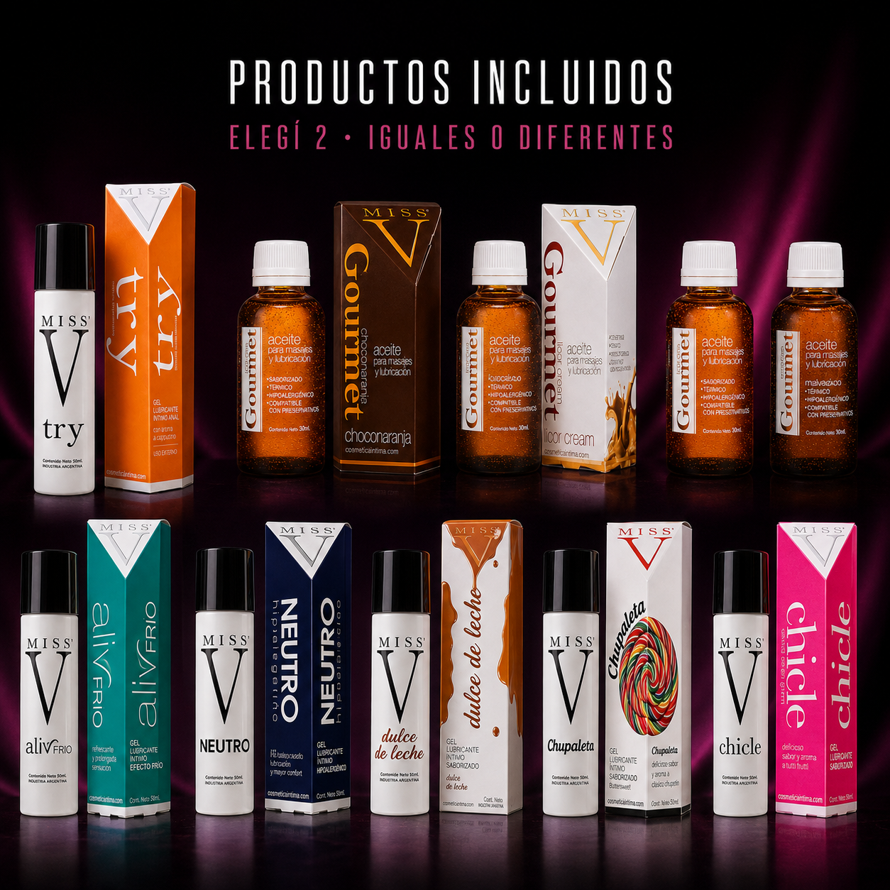 Promo x2 Miss V 💗 Elegí, combiná y aprovechá
