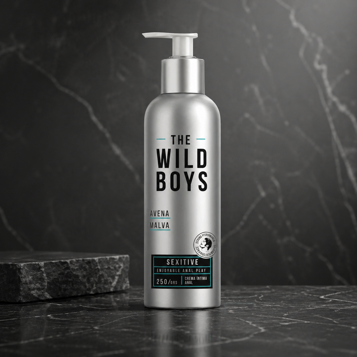 Crema intima anal The Wild Boys con Avena y Malva