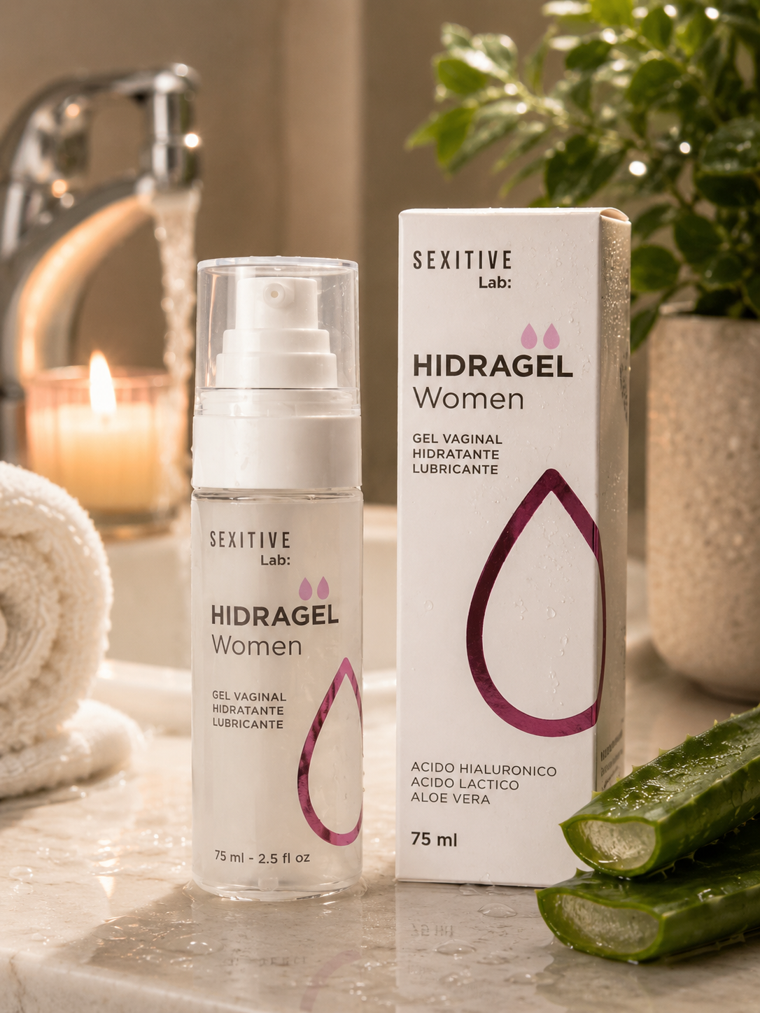 HIDRAGEL Women - Lubricante íntimo hidratante - 75 ml