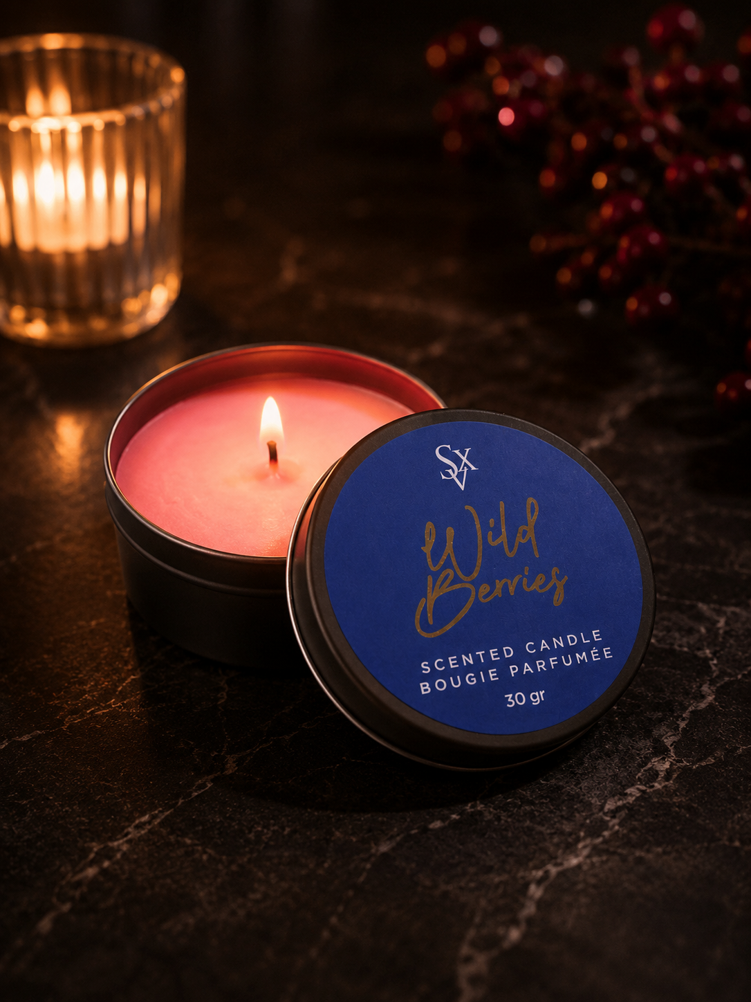Massage Candle Wild Berries