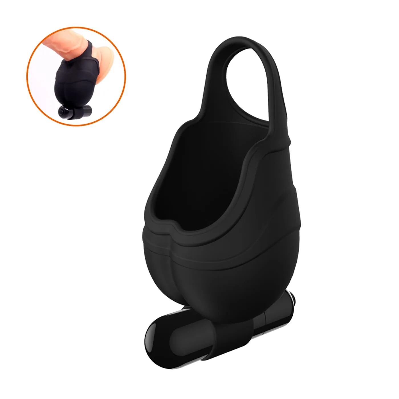 Torvo Masajeador Testicular y Anillo Vibrador - Pila