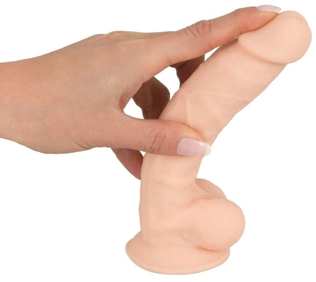 Dildo realista termorreactivo con ventosa - Modelo 1 (13.5 x 3.5)